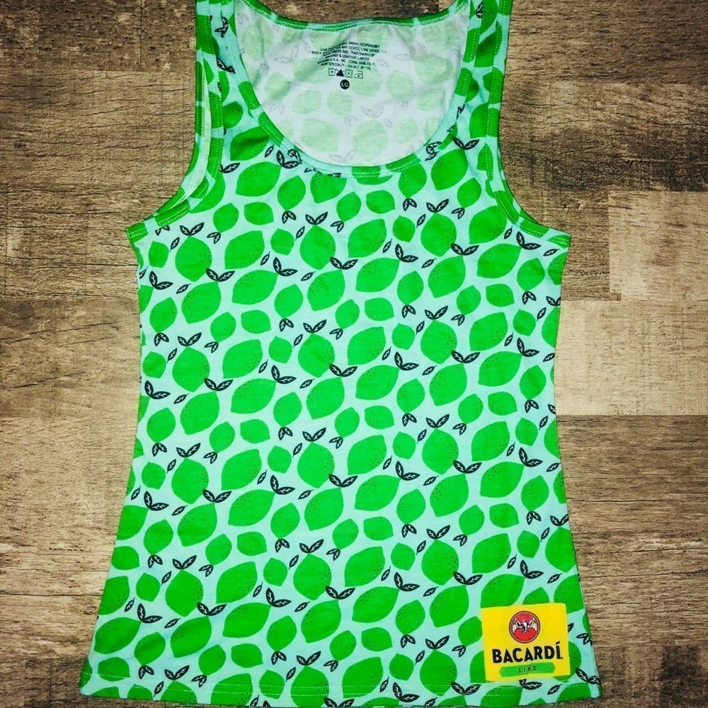 Brand New Women’s Bacardi Lime Tank Top